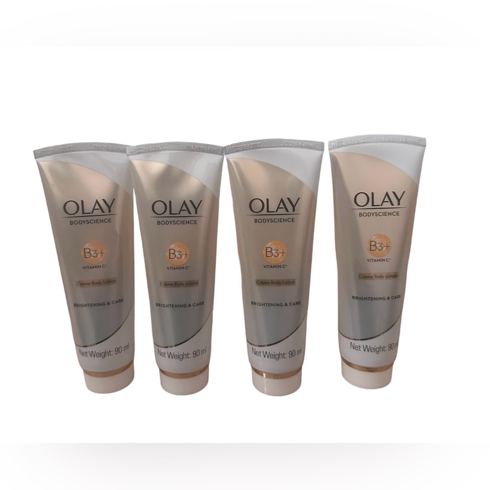 OLAY BODYSCIENCE B3+ Brightening & Care Creme Body Lotion X4 NEW